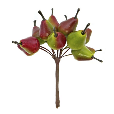 Декоративный букетик "Рукоделие" Зеленые груши, DKB068