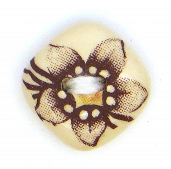 Пуговица маленькая керамическая (1-1(13х13))