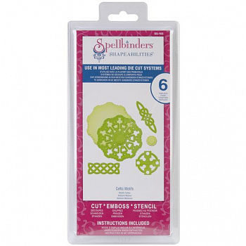 Набор ножей Spellbinders® Shapeabilities® "Кельтские мотивы"