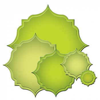 Набор ножей Spellbinders® Nestabilities® "Ярлыки 32"