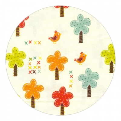 Ткань Riley Blake 100% хлопок, 55х50 см, C2851-Cream