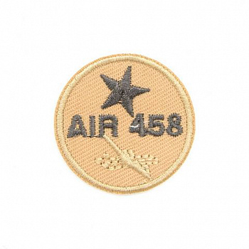 Термоаппликация Hobby&Pro 'Воздушные войска ', бежевый, 3*3см