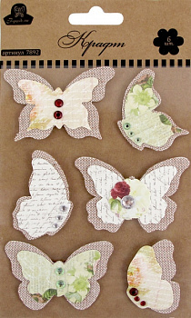 Объёмные стикеры «Рукоделие» 7892 Крафт