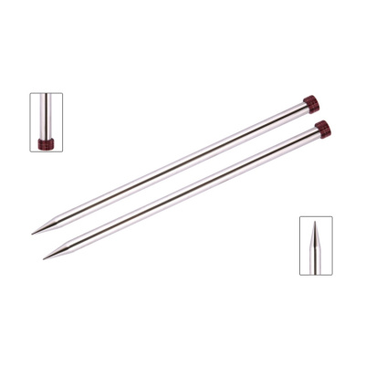 Спицы прямые латунные "Nova Metal" KnitPro, 35см, 9,00мм 10225