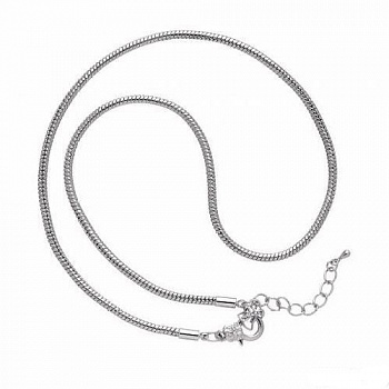 Основа для ожерелья 45см, под т.серебро