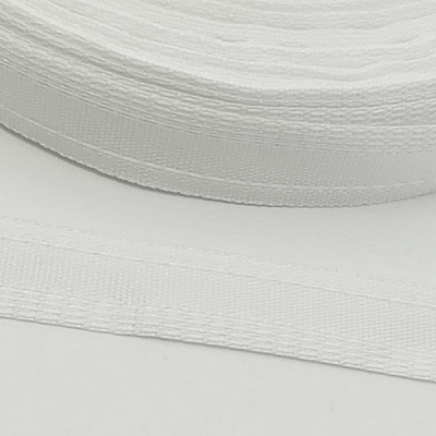 Лента брючная 15 мм, 50 м, 8941/05 белый