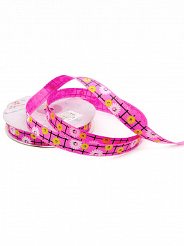 Лента декоративная принтованная "Рукоделие" LD-003 25м, цвет 08