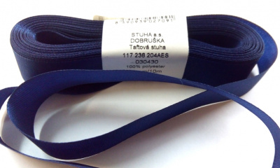 Тесьма 20 мм тёмно-синяя, упак. 10 м 