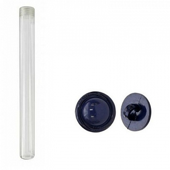 Пуговицы в тубе 57617, d=11.5 мм 36 шт. на ножке, 220 синий