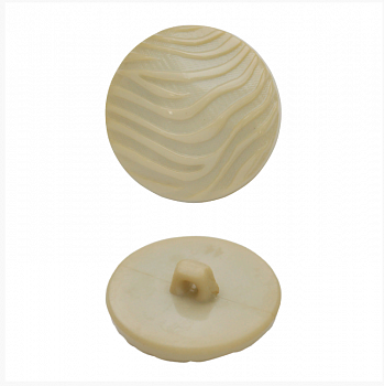 Пуговицы в тубе 5633  на ножке 28мм (13-1006 св.-бежевый) 12 шт.