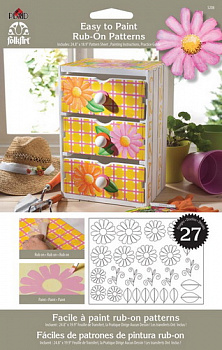 Набор для декора: PLD (05208, Садовые цветы)