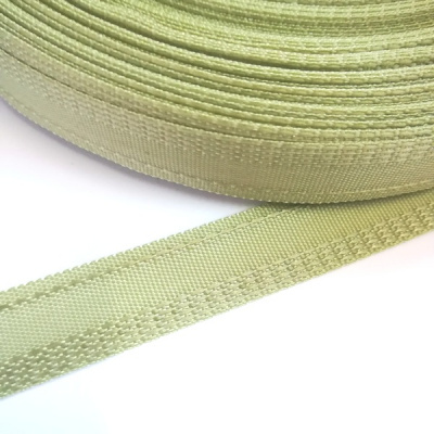 Лента брючная 15 мм, 50 м, 7571/11 св.олива