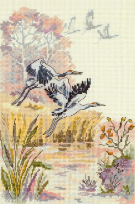 Набор для вышивания «Panna» PT-7189 "В теплые края" 17.5 х 25.5 см