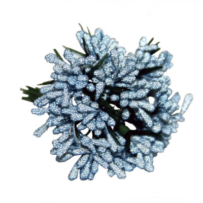 Декоративный букетик "Рукоделие" DKB011D blue (голубой)