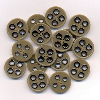 Пуговицы MH в тубе  0315-2124  48L  упак/20 шт. 