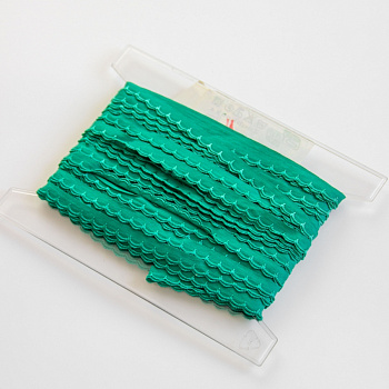 Тесьма-шитьё упак/25м , цв.зеленый