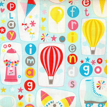 Ткань для лоскутного шитья Riley Blake C3820-BLUE