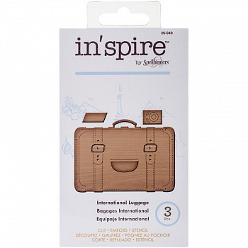 Набор ножей Spellbinders® Shapeabilities® "Международный багаж"