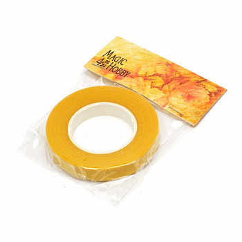 Тейп лента Magic 4 Hobby арт.MG.312 цв.желтый уп.27,43м