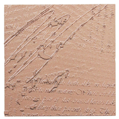 Плата для тиснения "Spellbinders" MT1-011 Поэзия