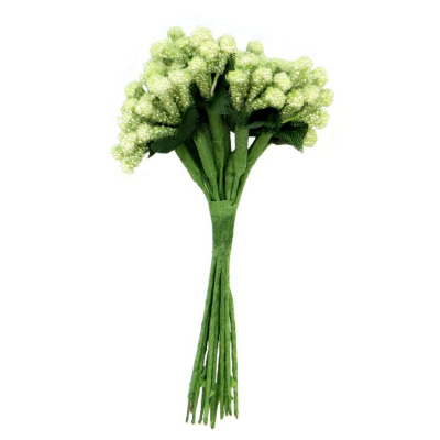 Декоративный букетик "Рукоделие" DKB009B cream  (кремовый)