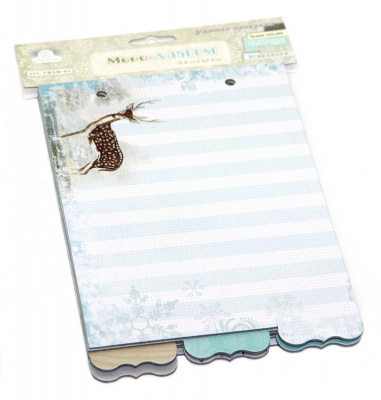 Мини-альбом "Рукоделие" Зимняя прогулка