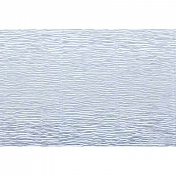 Гофрированная бумага GOF-180 «Blumentag» 50 см, рулон 2,5 м, цв.559 небесно-голубой