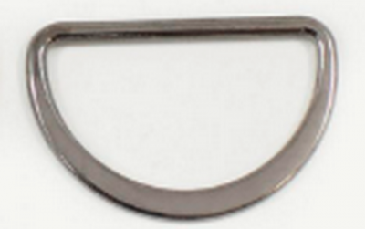 Полукольцо MF01 Silver   30 mm.  6 шт.