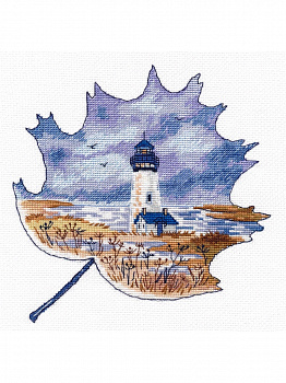 Набор для вышивания «Овен» 1271 "Маяк Йакин-Хед",16*18 см.