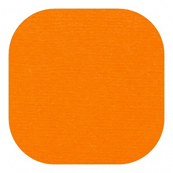 Бумага текстурированная "Рукоделие" BO-09 МОРКОВНЫЙ, 235г/м2, 305х305мм, 10 листов