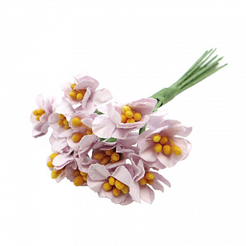 Декоративный букетик "Рукоделие" DKB050 Цветы (лиловый)