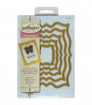 Набор ножей Spellbinders® Nestabilities® "Ярлыки 40"