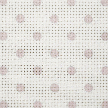 Канва Дизайнерская  Bestex 30*30 (Розовый горошек)