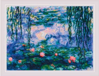 Набор для вышивания «Риолис» 2034 Водяные лилии  40 х30 см