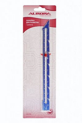 Линейка для разметки "Aurora" 7 дюймов
