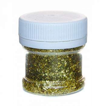 Поталь Стружка Luxart Deco Potal Золото светлое (24 карат) 30 мл (1 г)