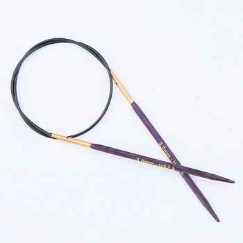 Спицы деревянные круговые кубические Jadore Cubics KnitPro, 100 см, 3.00 мм 19091