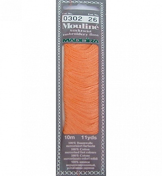 Мулине Спираль «Madeira»100% хлопок, 10 м 0302