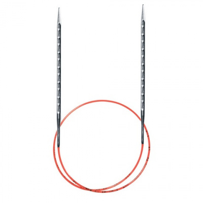 Спицы металлические круговые супергладкие c квадратным кончиком addiNovel ADDI 717-7/5,0-120, 120 см