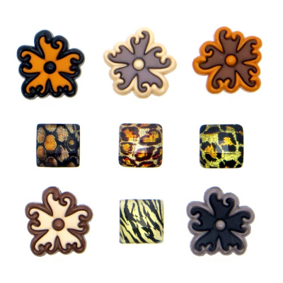 Набор декоративных пуговиц «Dress It Up» 5936 Страшное сафари