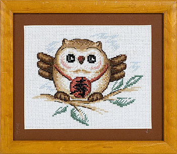 Набор для вышивания «Panna» И-0592 Сова (мудрость и долголетие),16х14 см