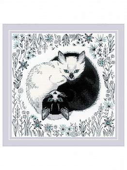 Набор для вышивания «Риолис» 2150 Инь и Янь 30*30 см