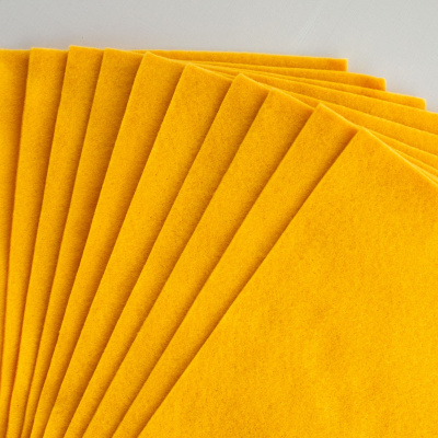 Фетр декоративный "Рукоделие" 180г, 2мм (дыня)