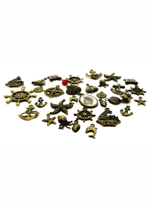 Набор металлических шармов "Рукоделие" SHM/N-02 Морской