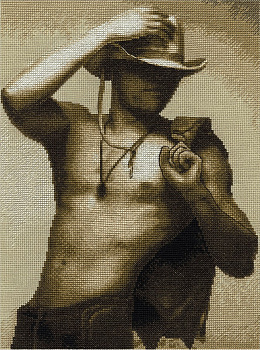 Набор для вышивания «Panna» ЭР-1797 Ковбой,24.5 x 34.5 см