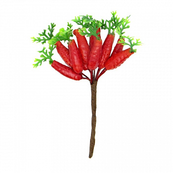 Декоративный букетик "Рукоделие" Морковь, DKB184