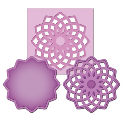 Набор ножей Spellbinders® Shapeabilities® Die D-Lites™ "Медальон 3"