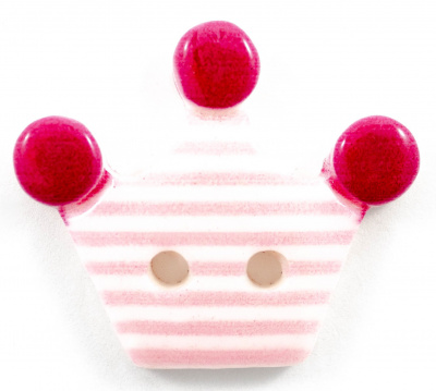 Пуговицы в тубе "Колибри"A 57 Pink 54L (36мм) 18шт.