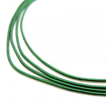 Канитель мягкая, гладкая KAN/MD0,7-17 глянец, темная трава