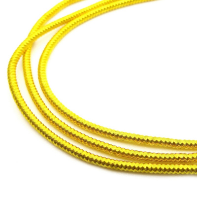 Канитель мягкая, гладкая KAN/MF1-04  глянец, желтое золото